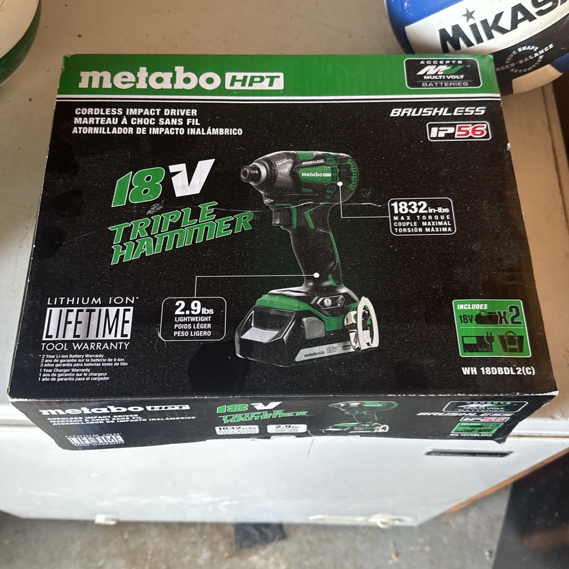 Brand New Metabo 18v Drill