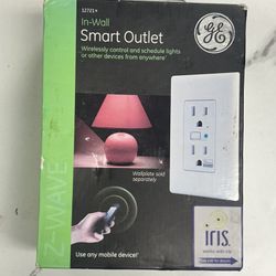 GE Z-Wave In-Wall Smart Outlet - Model 12721