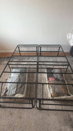 Queen Bed Frame.  Foldable. FIRM PRICE