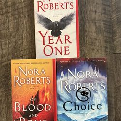 CHRONICLES OF THE ONE Trilogy by Nora Roberts