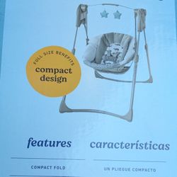 Greco Slim Spaces Baby Swing