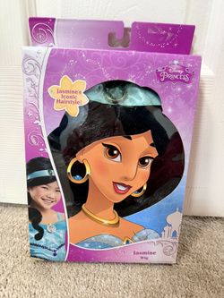 Brand New-never Worn Kids Disney Princess Jasmine Wig