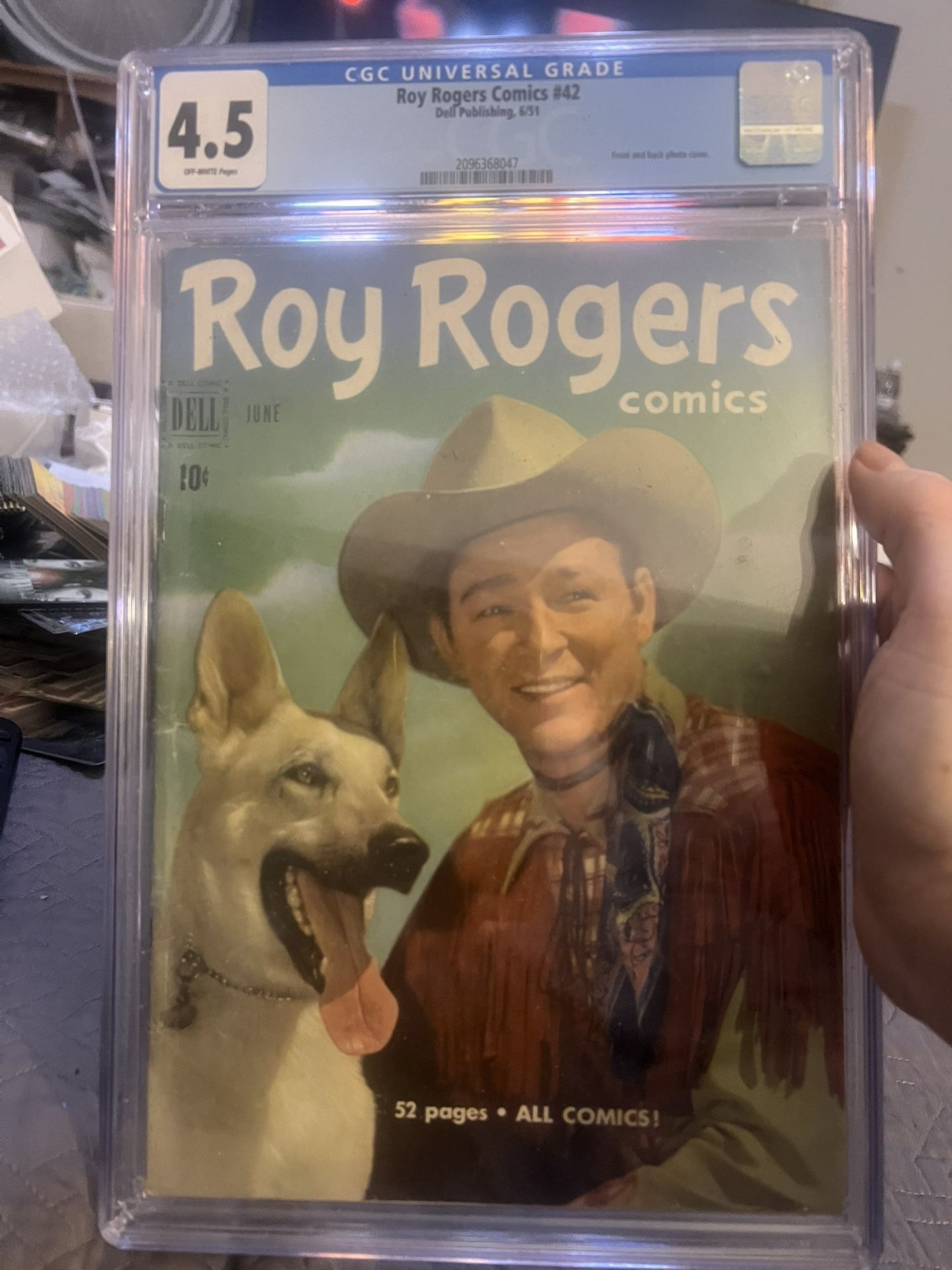 Roy Rogers Comics #42 (Jun 1951, Dell) CGCgraded 4.5