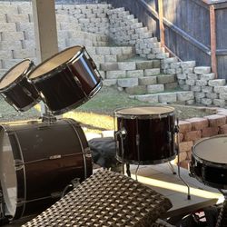 Rogue Deep Red Drum Set 