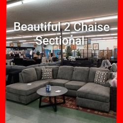 💥 Two Chaise Sectional 