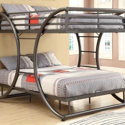 Bunk bed frame