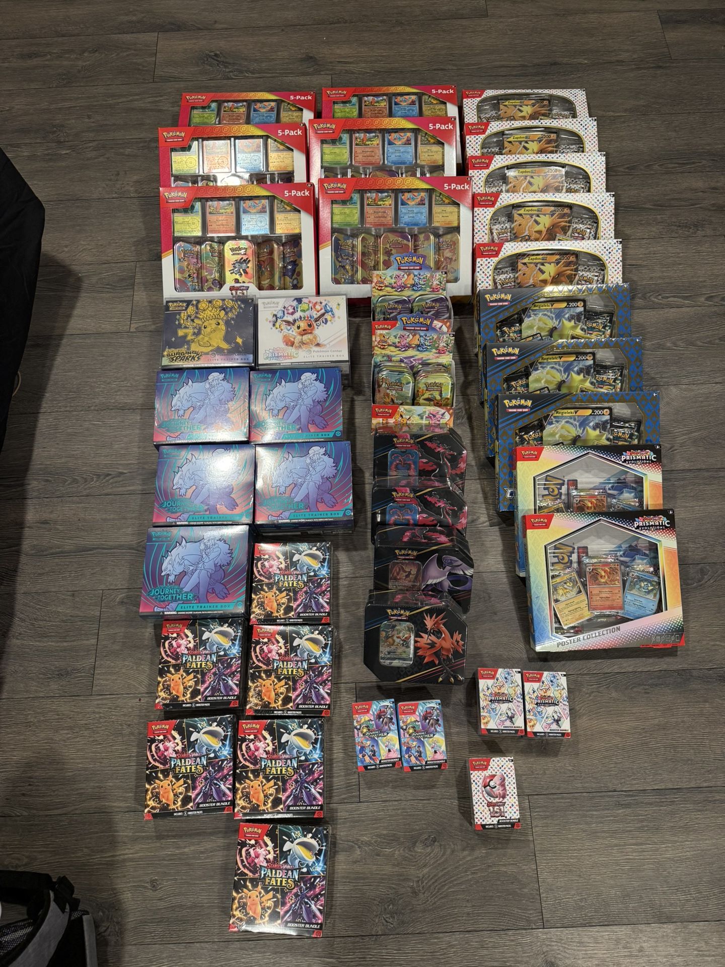 Pokemon Sealed 151, Prismatic, Crown Zenith