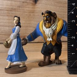 Disney Beauty and the Beast Figures Caketoppers #scrappy