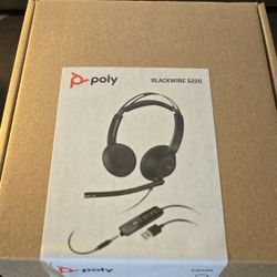 Computer Headphones with Mic by Poly