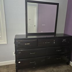 Ashley dresser with mirror