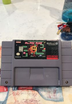 SNES MS. PAC-MAN