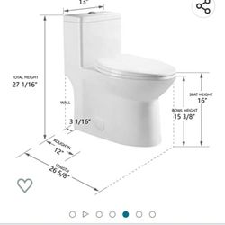 Brand New Toilet