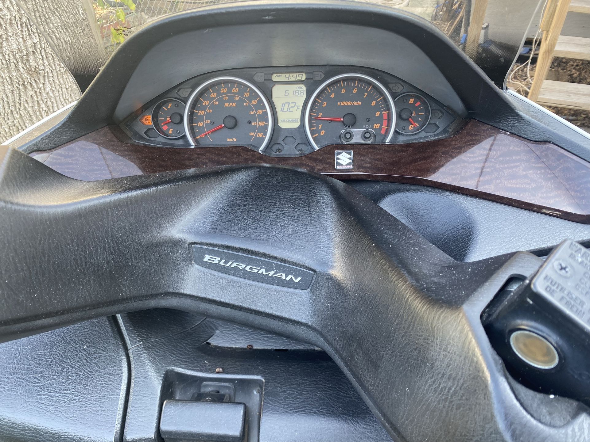 2011 Suzuki Burgman 400cc