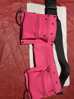 Hot Pink Tool Belt Garden Belt Size 34-36”