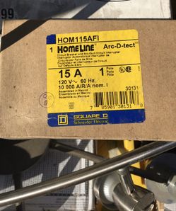 Circuit Breakers 15a 1 pole 120v