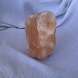 Himalayan Pink Salt Chunks on Wooden Base – Natural Decor Piece 