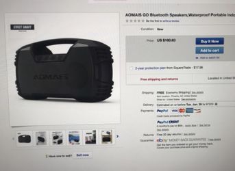 Aomais Go Bluetooth Speakers Waterproof Portable 30w For Sale In Vancouver Wa Offerup