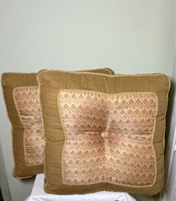 Set of 2 Large Decorative Pillows