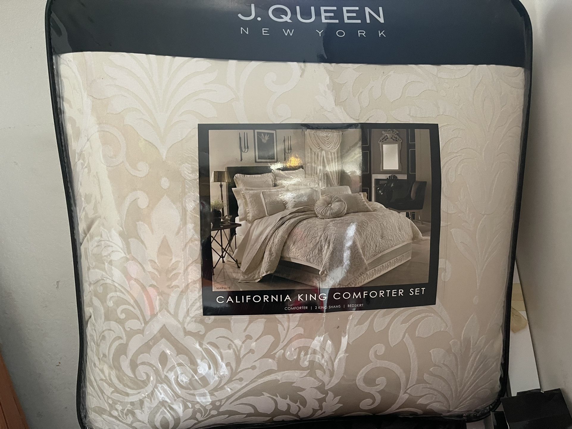J Queen Cal King Comforter Set