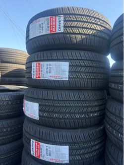 225/50/17 Kumho Ecsta Sport as #4 new tires installation and balance 50,000 miles warranty special sell