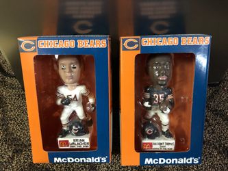 Bears bobble heads - rare Urlacher and A-train
