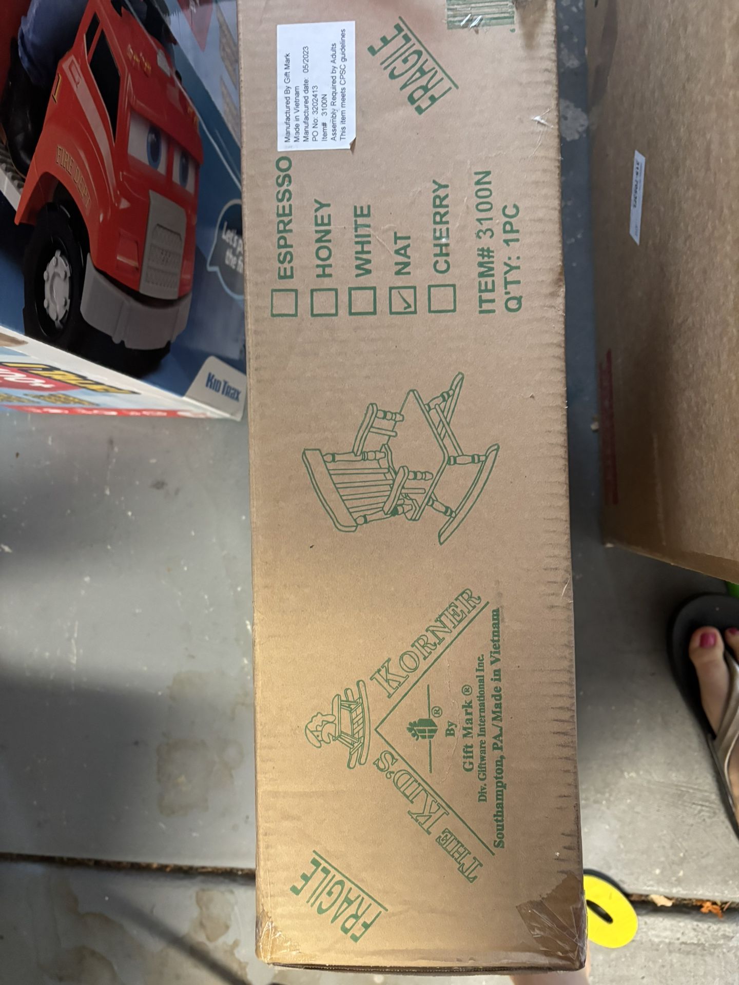 Toddler Rocking Chair 