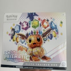 Prismatic Evolution Elite Trainer Box Pokémon Pokemon