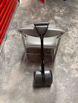 Long-Handle Dustpan with D-Grip