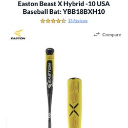 Easton Beast X Hybrid Baseball Bat
