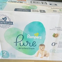 Pampers Pure Protection Diapers Enormous Pack - Size 2 - 120ct