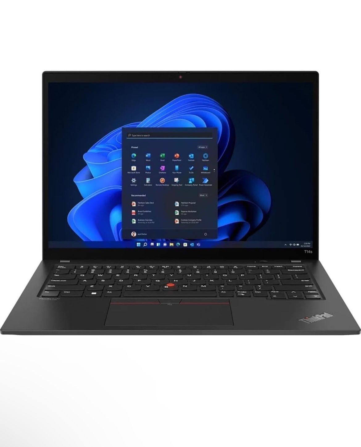 Lenovo ThinkPad T14s 14" Laptop, Intel Core i7-10610U 16GB RAM 512GB SSD FHD (1920X1080) Touch Windows 11 Pro (Renewed)