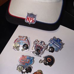 Chicago Bears Collectible Pins 