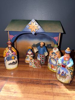 Christmas Jim shore nativity