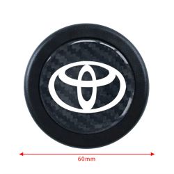 Brand New Universal Toyota Car Horn Button Black Steering Wheel Horn Button Center Cap