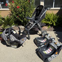 Chicco Bravo 3 In 1 Travel System