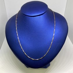 14KT Gold Box Chain