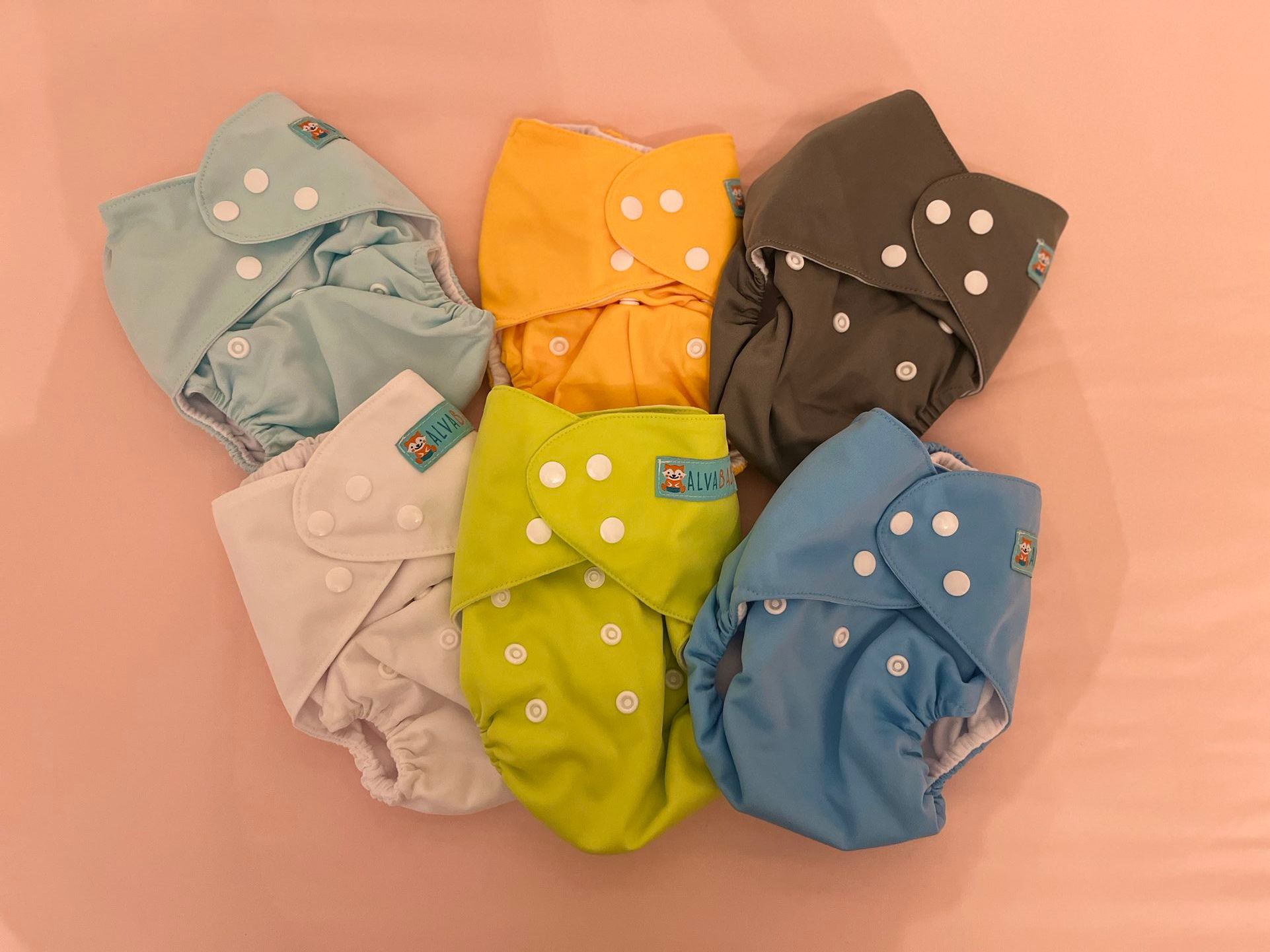 Alva Baby Pocket Cloth Diapers