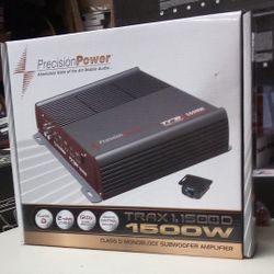 Precision Power 1500 Class D Monoblock Bass Amplifier 
