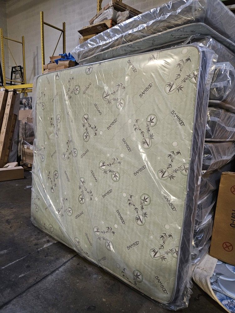 Double-sided 11 Inches King Size Mattress With Box Spring Special