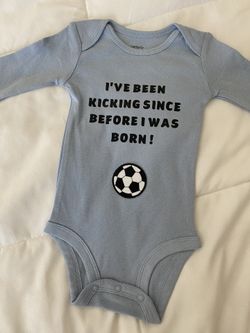 Soccer Baby onesies ⚽️ 3-6months