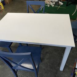 4 Chair Kitchen Table Set 