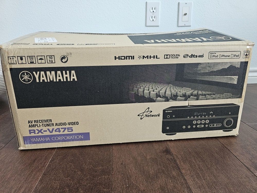 Yamaha RX-V475 Receiver 5.1 Channel W/Remote