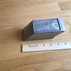 Vintage Gilchrist No. 78 Ice Shaver / Scraper with Blade