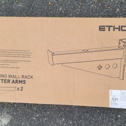 ETHOS Folding Wall Rack Spotter Arms