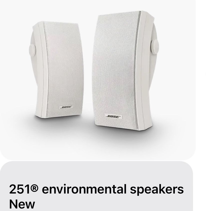 Bose 251 Speakers