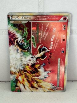 Pokemon Ho-Oh LEGEND (Bottom) 112/123 HeartGold SoulSilver Holo ENG