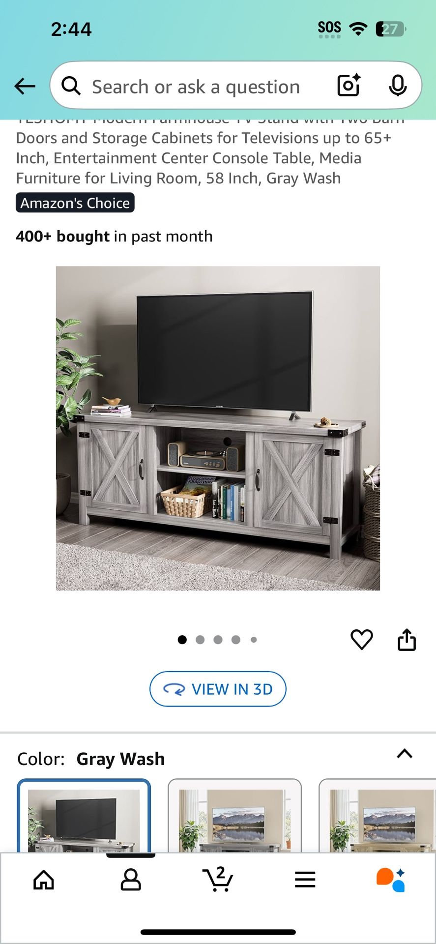 Farmhouse Tv Stand