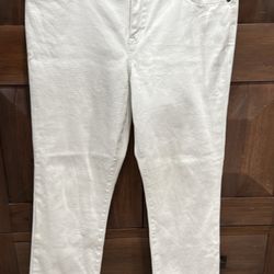 Ralph Lauren White Jeans Size 10