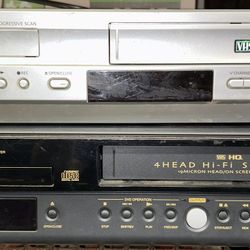 DVD/vhs Combo Players 