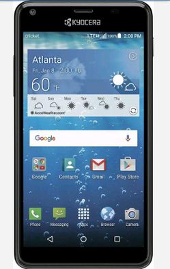 New Kyocera Hydro view 5" display unlocked for any carrier